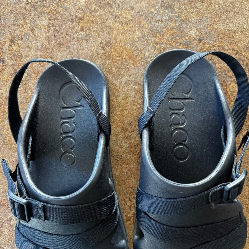 Men’s Chaco Size 13 Black Chillos Sport Slide Sandals